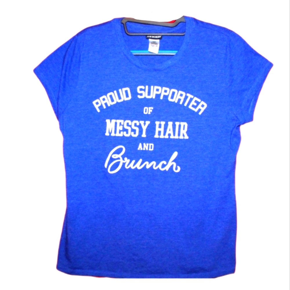 Women's Messy Hair & Brunch Tee